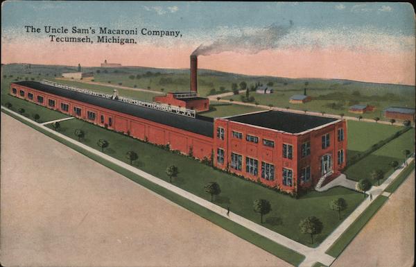 The Uncle Sam's Macaroni Company Tecumseh Michigan