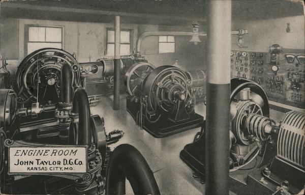 Engine Room, John Taylor Dry Goods Company Kansas City Missouri