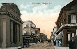 Thame Street Newport, RI Postcard Postcard Postcard