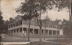 Restaurant and Amusement Parlor, Monarch Park, Midway between Oil City and Franklin, Pa. Postcard