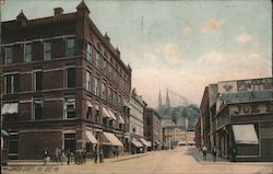 Center Street Postcard