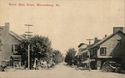 North Main Street Postcard