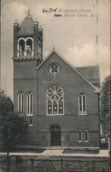 Evangelical Church East Mauch Chunk, PA Postcard Postcard Postcard