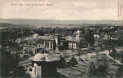 Bird's Eye View of Amherst Postcard
