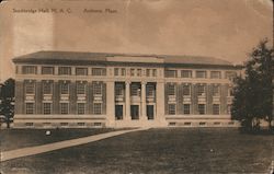 Stockbridge Hall, M. A. C. Amherst, Mass. Postcard