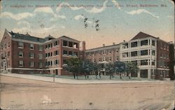 Hospital for Women of Maryland, Lafayette Ave. and John Street Postcard