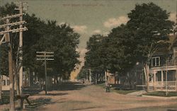 North Street Skowhegan, ME Postcard Postcard Postcard