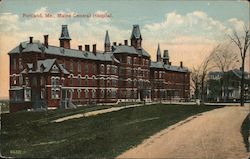 Maine General Hospital Postcard