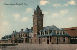Union Station Portland, ME Postcard Postcard Postcard