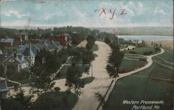 Western Promenade Postcard