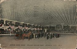 Annual Horse Show, Million Dollar Pier Postcard