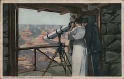 The Lookout, Grand Canyon, Arizona Postcard