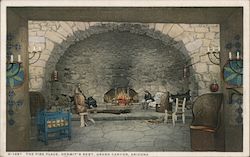 The Fire Place, Hermit's Rest Postcard