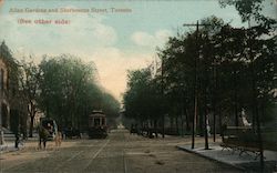 Allan Gardens and Sherbourne Street Postcard