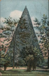 Confederate Monument, Hollywood Cemetery Postcard