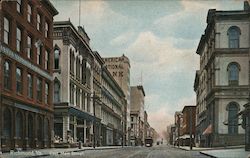 Richmond Va. East Main Street Postcard