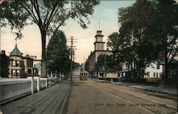 South Main Street, South Norwalk, Conn. Connecticut Postcard Postcard Postcard