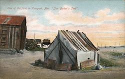 One of the first in Tonopah, Nev. "Jim Butler's Tent" Nevada Postcard Postcard Postcard