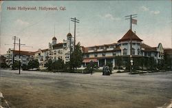 Hotel Hollywood California Postcard Postcard Postcard