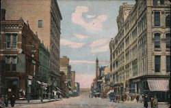 North on Nicollet Avenue Postcard