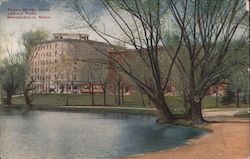 Plaza Hotel from Loring Park Postcard