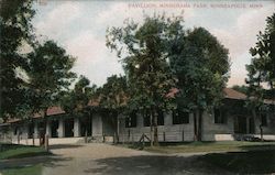 Pavillion in Minnehaha Park Minneapolis, MN Postcard Postcard Postcard