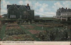 Hotel Brighton and Colonial Garden Postcard