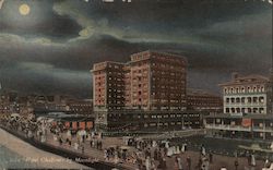 Hotel Chalfonte by Moonlight Postcard