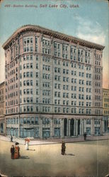 Boston Building Salt Lake City, UT Postcard Postcard Postcard