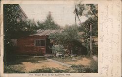 Oldest House in Salt Lake City Postcard