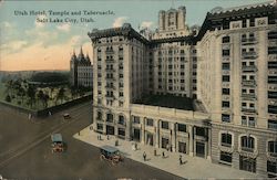 Utah Temple and Tabernacle Postcard