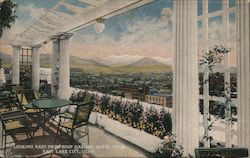 Hotel Utah, Looking East From Roof Garden Postcard