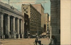 10th Street, East from Baltimore Avenue, Kansas City, Mo. Postcard