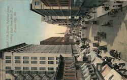 East 11th Street, Petticoat Lane, Looking East from Main St. Postcard