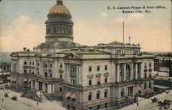 US Customs House and Post Office Postcard