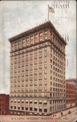 R.A. Long Building Postcard