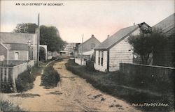 An Old Street in Sconset, Nantucket Postcard