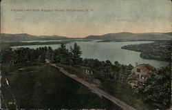 Asquam Lake from Asquam House Postcard