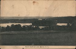 Round Island and Lake Postcard
