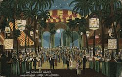The Cocoanut Grove, Ambassador Hotel Los Angeles, CA Postcard Postcard Postcard