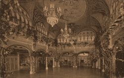 Hall of the Doges, Davenport Hotel Postcard