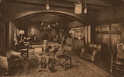 East Banquet Room, Davenport Hotel Postcard