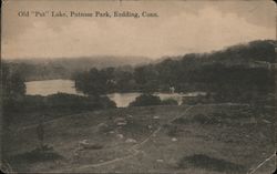 Old "Put" Lake, Putnam Park, Redding, Conn. Postcard