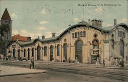 Market House, N. S. Pittsburgh, PA Postcard Postcard Postcard