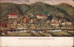 San Luis Hot Springs Postcard