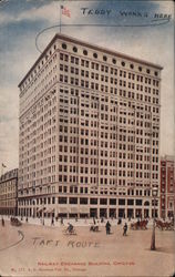Railway Exchange Building Postcard