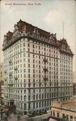 Hotel Manhattan Postcard