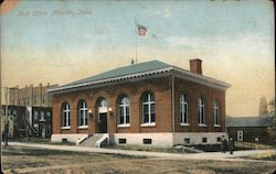 Post Office Building Atlantic, IA Postcard Postcard Postcard