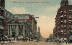 5278, 16th St. North from Farnam Postcard