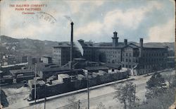 Baldwin Company's Piano Factories Postcard